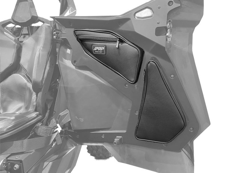 E96 210 Rear Door Bags for Polaris RZR PRO XP Installed