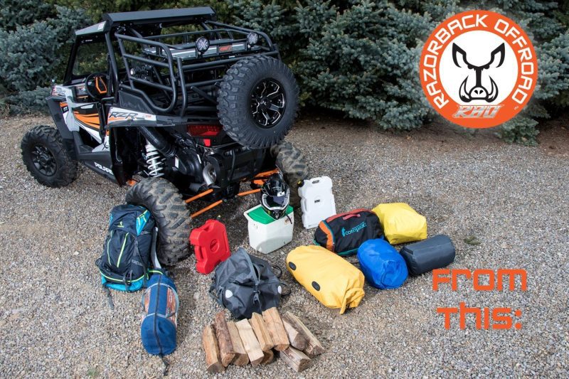 Polaris Cargo Rack Camping