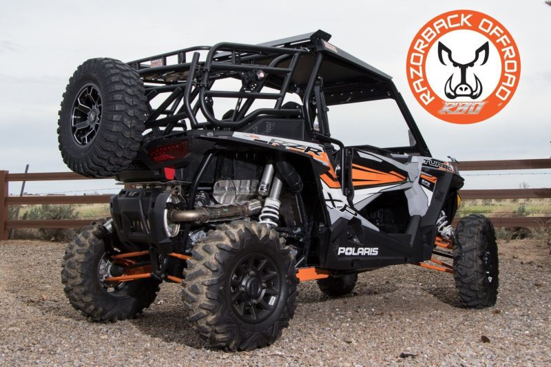 Polaris RZR 1000 Cargo Rack Back