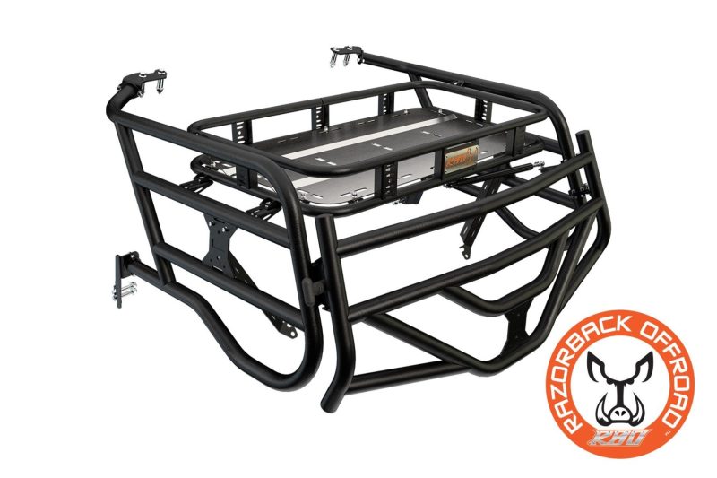 RBO Razorback Offroad 1000 Expedition Black Cargo Rack Polaris