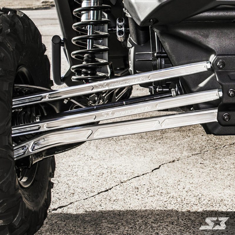 s3 power sports can am maverick x3 hd high clearance billet aluminum radius rods 61548